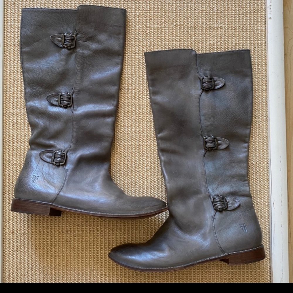 Size 11 Gray Frye Boots